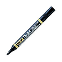 Маркер перманентный Pentel N850/черный