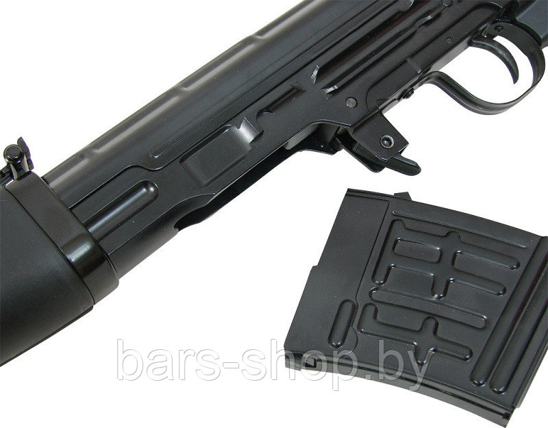 Страйкбольная модель винтовки ASG Dragunov SVD Black - фото 7 - id-p61892377