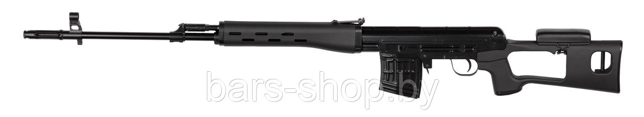 Страйкбольная модель винтовки ASG Dragunov SVD Black - фото 10 - id-p61892377