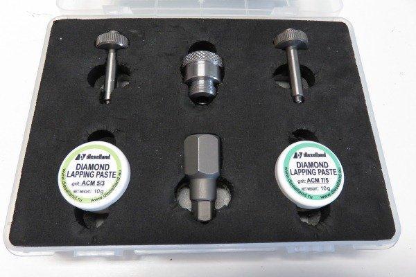 Набор притиров для восстановления седла клапана форсунок Common-Rail