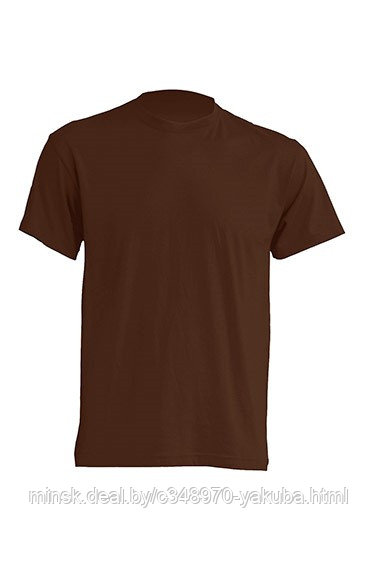 Майка шоколад (фуфайка, футболка) мужская, размер S-XXL REGULAR T-SHIRT MAN CHOCOLATE - фото 1 - id-p61893712