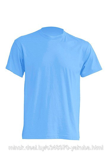 Майка небесная (фуфайка, футболка) мужская, размер S-XXL REGULAR T-SHIRT MAN SKY - фото 1 - id-p61895203