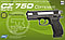 Пистолет ASG CZ 75D Compact CO2 blowback двухцветный (16189), фото 10