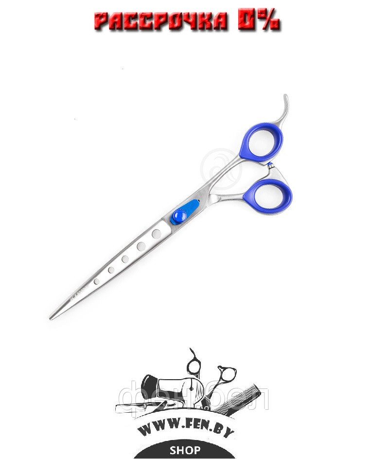 Ножницы для стрижки животных KIEPE professional PET SCISSORS №7.00 прямые - фото 1 - id-p58527157