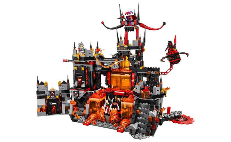 Конструктор Bela 10521 Nexo Knights (аналог Lego 70323) "Вулканическое логово Джестро" 1237 деталей - фото 3 - id-p61897152