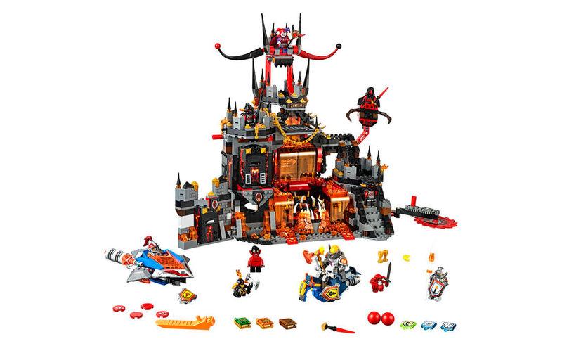 Конструктор Bela 10521 Nexo Knights (аналог Lego 70323) "Вулканическое логово Джестро" 1237 деталей - фото 7 - id-p61897152