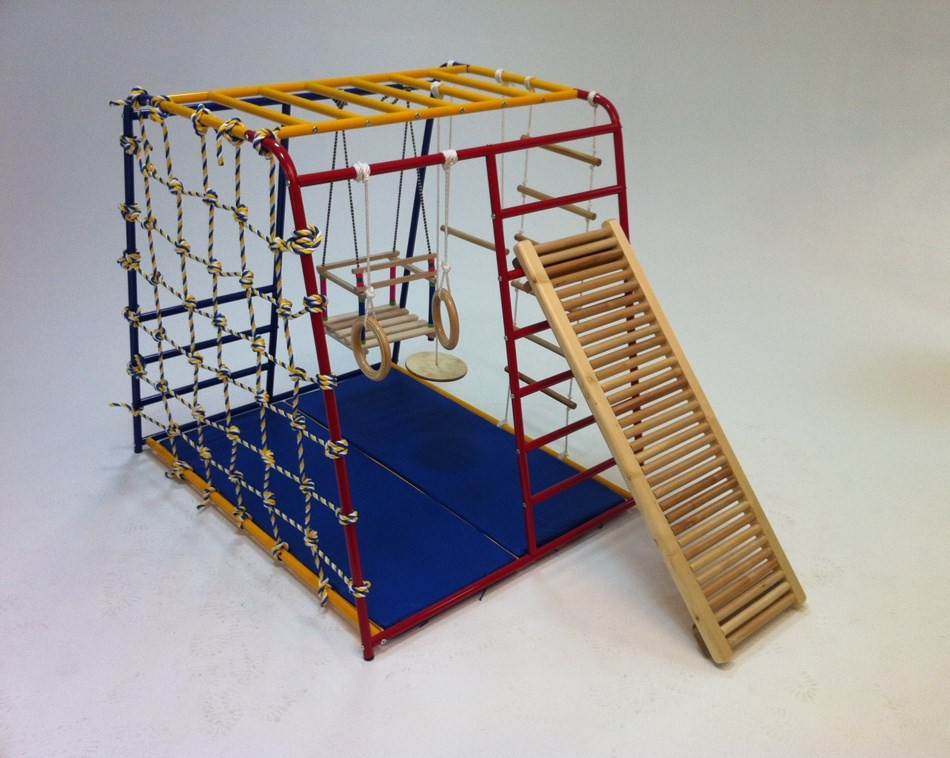 Детский игровой комплекс Вертикаль Веселый малыш в комплекте с роликовой доской - фото 1 - id-p43308274