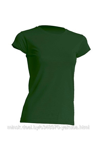 Майка болотная (фуфайка) женская (S-XL) REGULAR T-SHIRT LADY BOTTLE GREEN