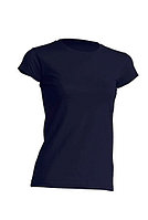 Майка темно-синяя (фуфайка) женская (S-XL) REGULAR T-SHIRT LADY NAVY