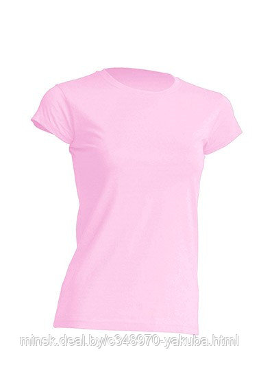 Майка розовая (фуфайка) женская (S-XL) REGULAR T-SHIRT LADY PINK