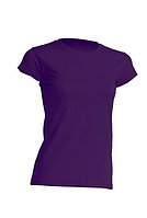 Майка пурпурная (фуфайка) женская (S-XL) REGULAR T-SHIRT LADY PURPLE