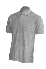 Джемпер (рубашка) поло мужской серый (S-XL) POLO REGULAR MAN GREY MELANGE