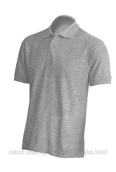Джемпер (рубашка) поло мужской серый (S-XL) POLO REGULAR MAN GREY MELANGE - фото 1 - id-p61902493