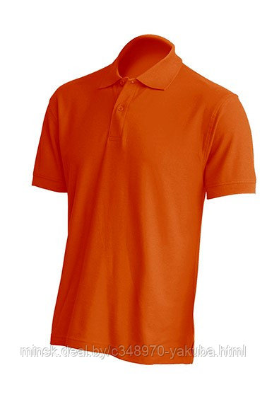 Джемпер (рубашка) поло мужской оранжевый (S-XL) POLO REGULAR MAN ORANGE