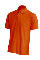 Джемпер (рубашка) поло мужской оранжевый (S-XL) POLO REGULAR MAN ORANGE