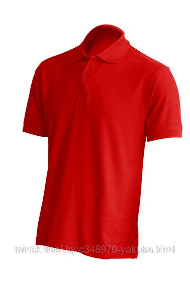 Джемпер (рубашка) поло мужской красный (S-XL) POLO REGULAR MAN RED - фото 1 - id-p61902548