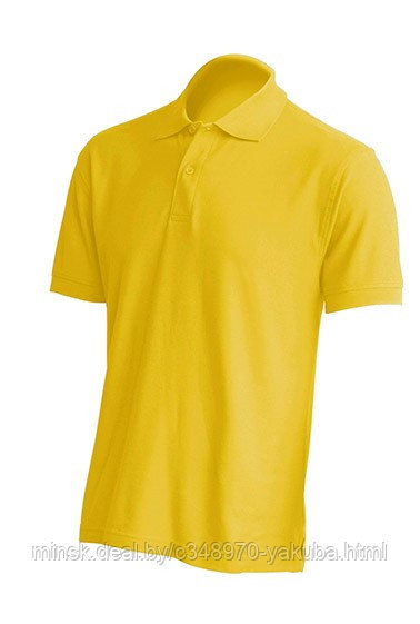 Джемпер (рубашка) поло мужской желтый (S-XL) POLO REGULAR MAN SUNNY YELLOW
