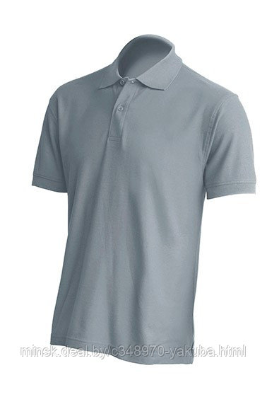 Джемпер (рубашка) поло мужской цинк (S-XL) POLO REGULAR MAN ZC - фото 1 - id-p61902616
