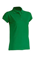 Джемпер (рубашка) поло женский зеленый POPL REGULAR LADY BLACK KELLY GREEN опт и розница