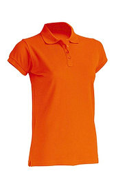 Джемпер (рубашка) поло женский оранжевый POPL REGULAR LADY ORANGE