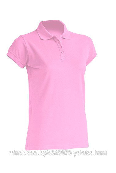 Джемпер (рубашка) поло женский розовый POPL REGULAR LADY PINK - фото 1 - id-p61902939