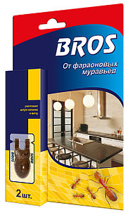 Гранулы от фараоновых муравьёв (2 шт.) BROS