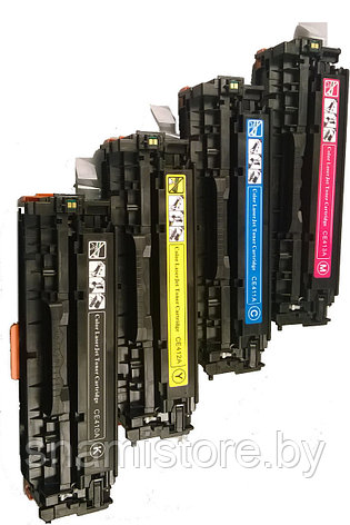 Тонер картридж HP Color LJ PRO M452, 477fdn (SPI) черный  с чипом, фото 2