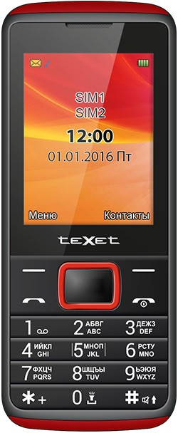 Мобильный телефон Texet TM-214