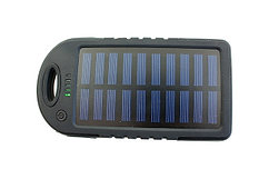 Портативное зарядное устройство на солнечных батареях с фонариком 5000mAh SiPL