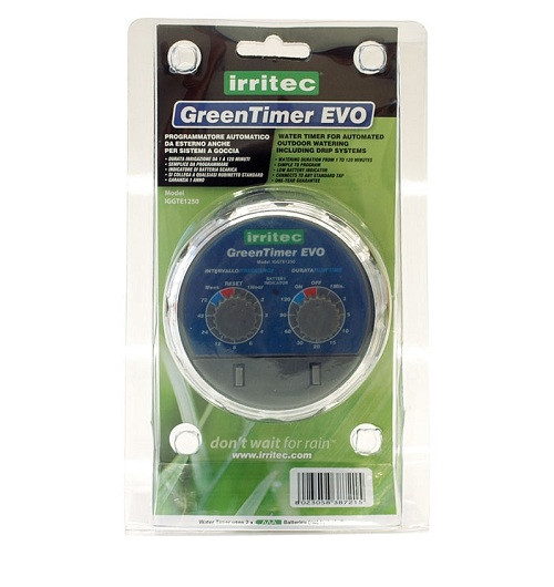 Контроллер на кран 1 зона GreenTimer EVO IRRITEC - фото 2 - id-p61929325