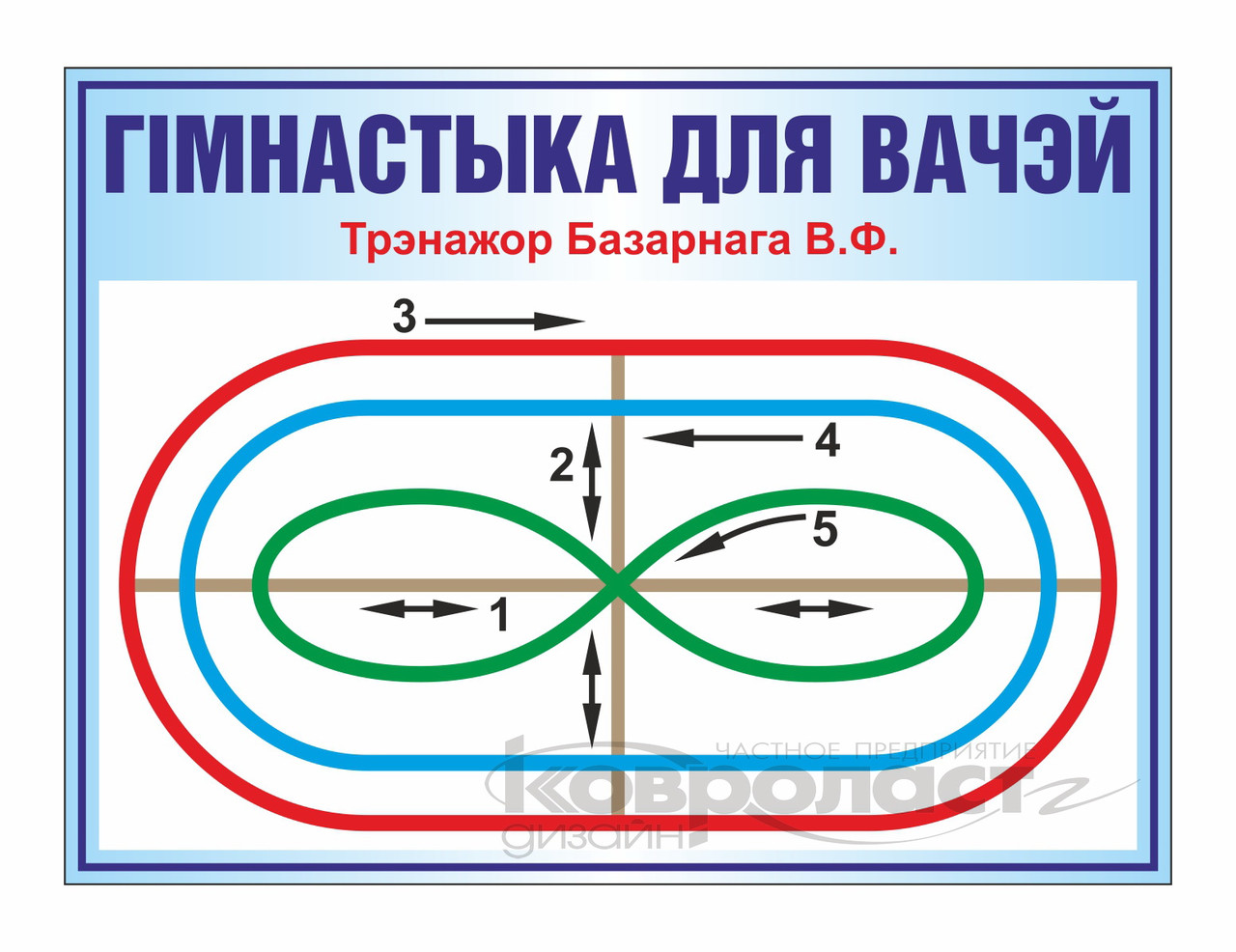 Стенд "Гимнастика для глаз"