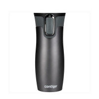 Термокружка Contigo   West Loop Gunmetal Transparent Matte.