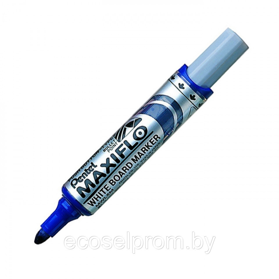 Маркер для доски Pentel "Maxiflo"/синий