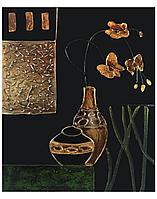 Картина Золотые орхидеи 2