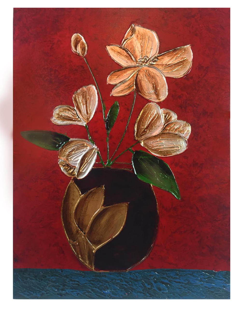 Картина Тюльпаны в вазе-1 - фото 1 - id-p61950142
