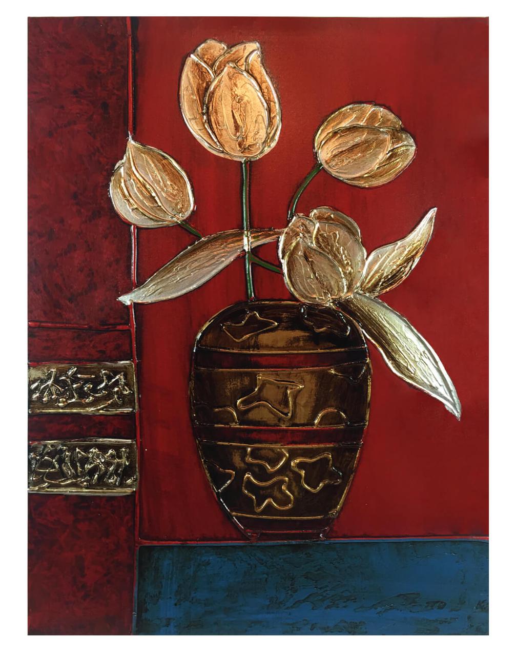 Картина Тюльпаны в вазе-2