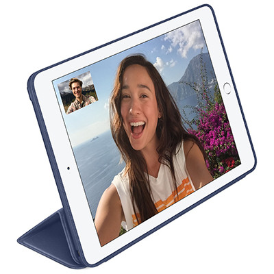 Полиуретановый чехол Smart Case Blue для Apple iPad mini 3 - фото 2 - id-p61958339