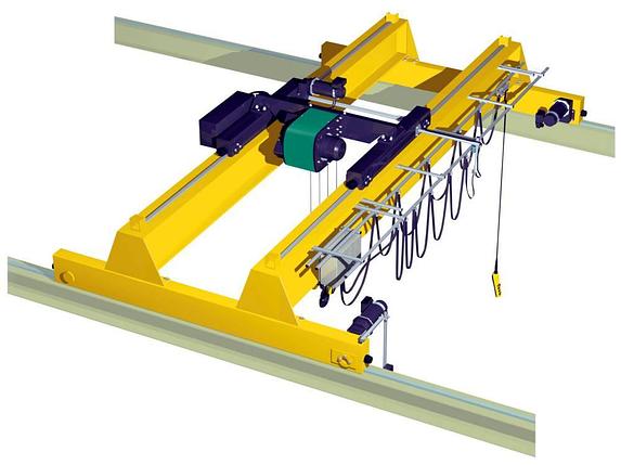 Кран мостовой двухбалочный опорный, фото 2
