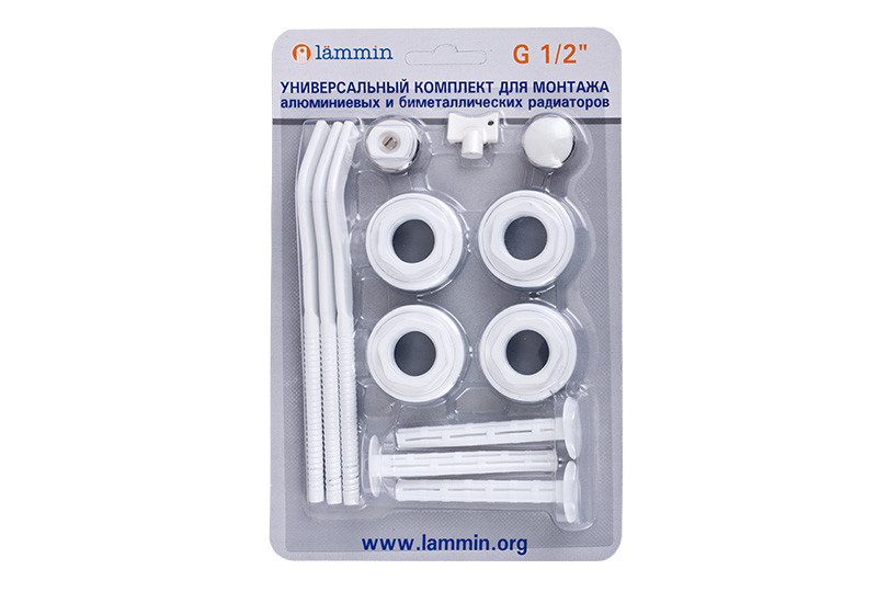 Универсальный комплект для монтажа Lammin 1/2" с тремя кронштейнами 40/1