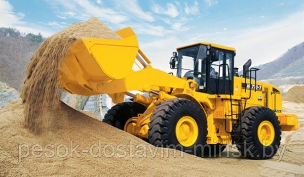 Песок купить с доставкой 10 20 тонн Минск - фото 1 - id-p60826573