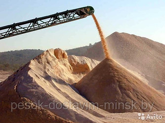 Песок сеяный,мытый  с доставкой самосвалом 10 20 тонн Минск