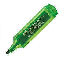 Маркер текстовый Faber-Castell Textliner флуоресцентный/зеленый