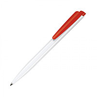 Ручка шариковая автоматическая Senator "Dart" белый/красный