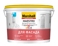 «Marshall Maestro» Фасадная Акриловая краска (9,0l)BW