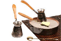Турецкий набор для приготовления кофе на песке"Медный"
