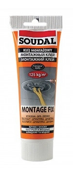 Монтажный клей MONTAGE FIX 250g - фото 1 - id-p61991431