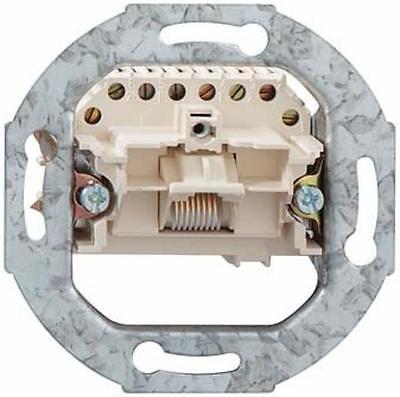 Basic-55-розетка телеф. 1хRJ-11 4 конт. АВВ13010404