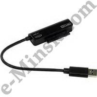 Переходник-адаптер для жесткого диска 2,5 SATA - USB 3.0 StLab U-1450, КНР - фото 1 - id-p57292823