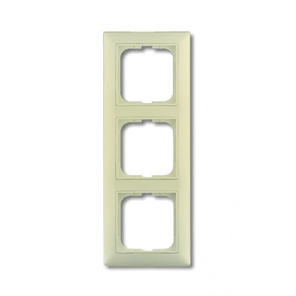 Basic-55-рамка 3 поста гориз/верт. слоновая кость АВВ1725-0-1486