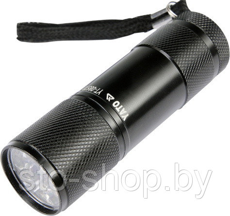 Фонарик светодиодный карманный 9 LED 1,5V 3хААА Yato YT-08570 - фото 1 - id-p61999578